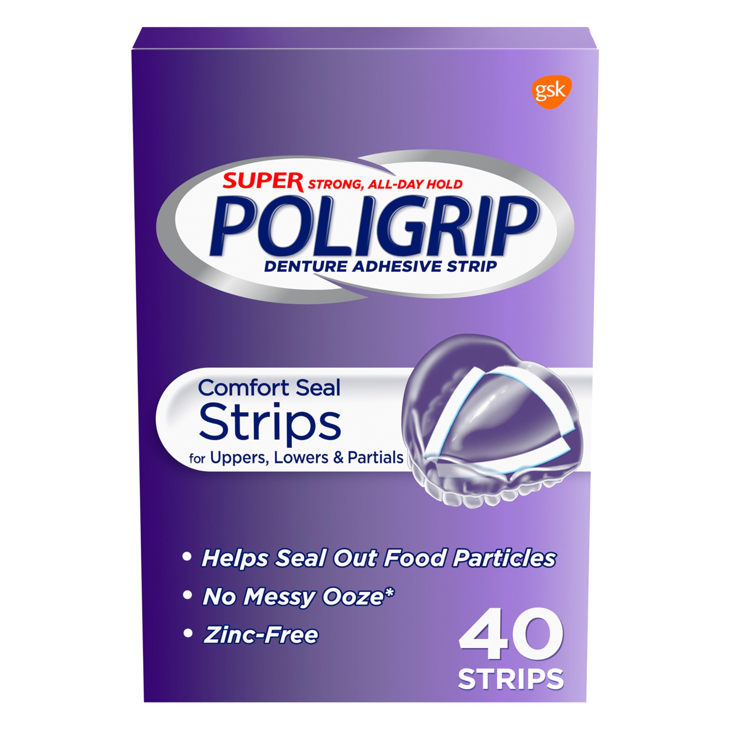 Algopix Similar Product 15 - Super Poligrip Comfort Seal Denture and