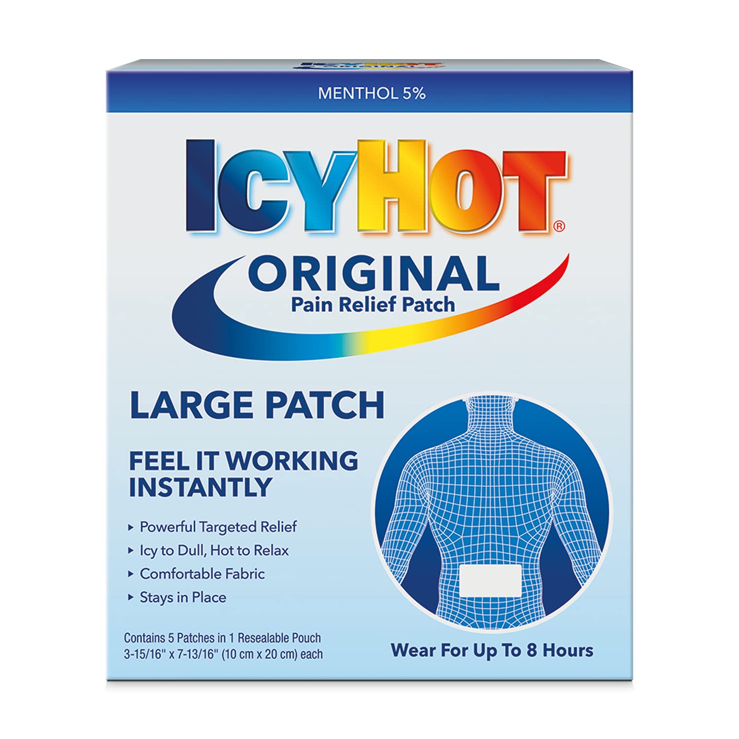Algopix Similar Product 6 - Icy Hot Original Large Pain Relief
