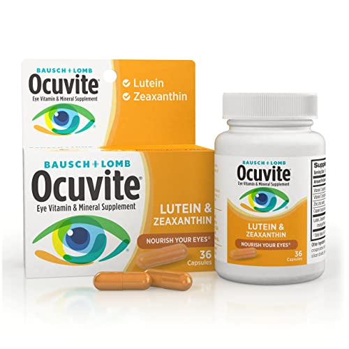 Algopix Similar Product 10 - Bausch  Lomb Ocuvite Lutein 
