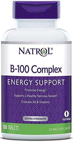 Algopix Similar Product 10 - Natrol B100 Complex 100 Tablets Pack