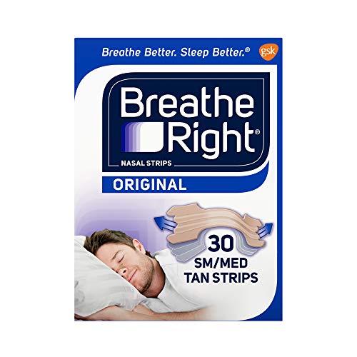 Algopix Similar Product 5 - Breathe Right Nasal Strips Original Tan