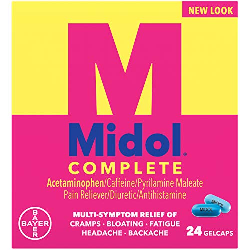 Algopix Similar Product 4 - Midol Complete Gelcaps 24Count Boxes