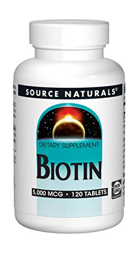 Algopix Similar Product 14 - Source Naturals Biotin 5000mcg High