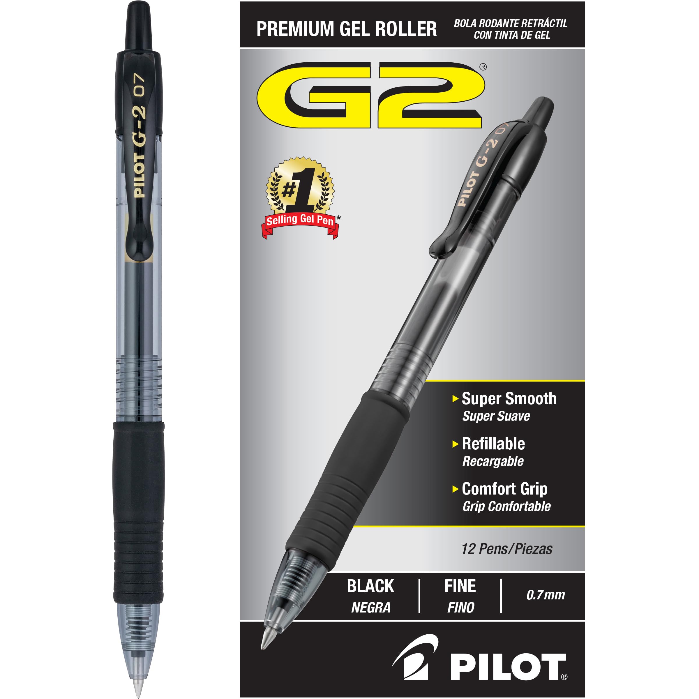 Algopix Similar Product 18 - Pilot G2 Premium Gel Roller Pens Fine