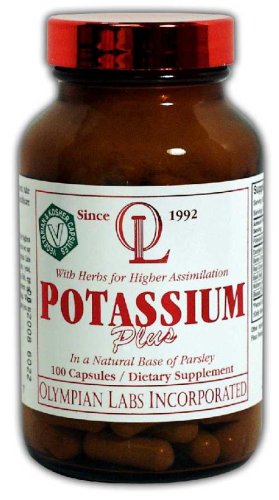 Algopix Similar Product 7 - Olympian Labs Potassium Plus 99mg