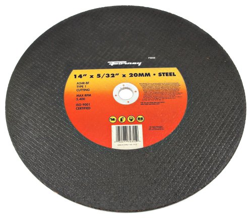 Algopix Similar Product 5 - Forney 72355 Cutoff Wheel Type 1 High