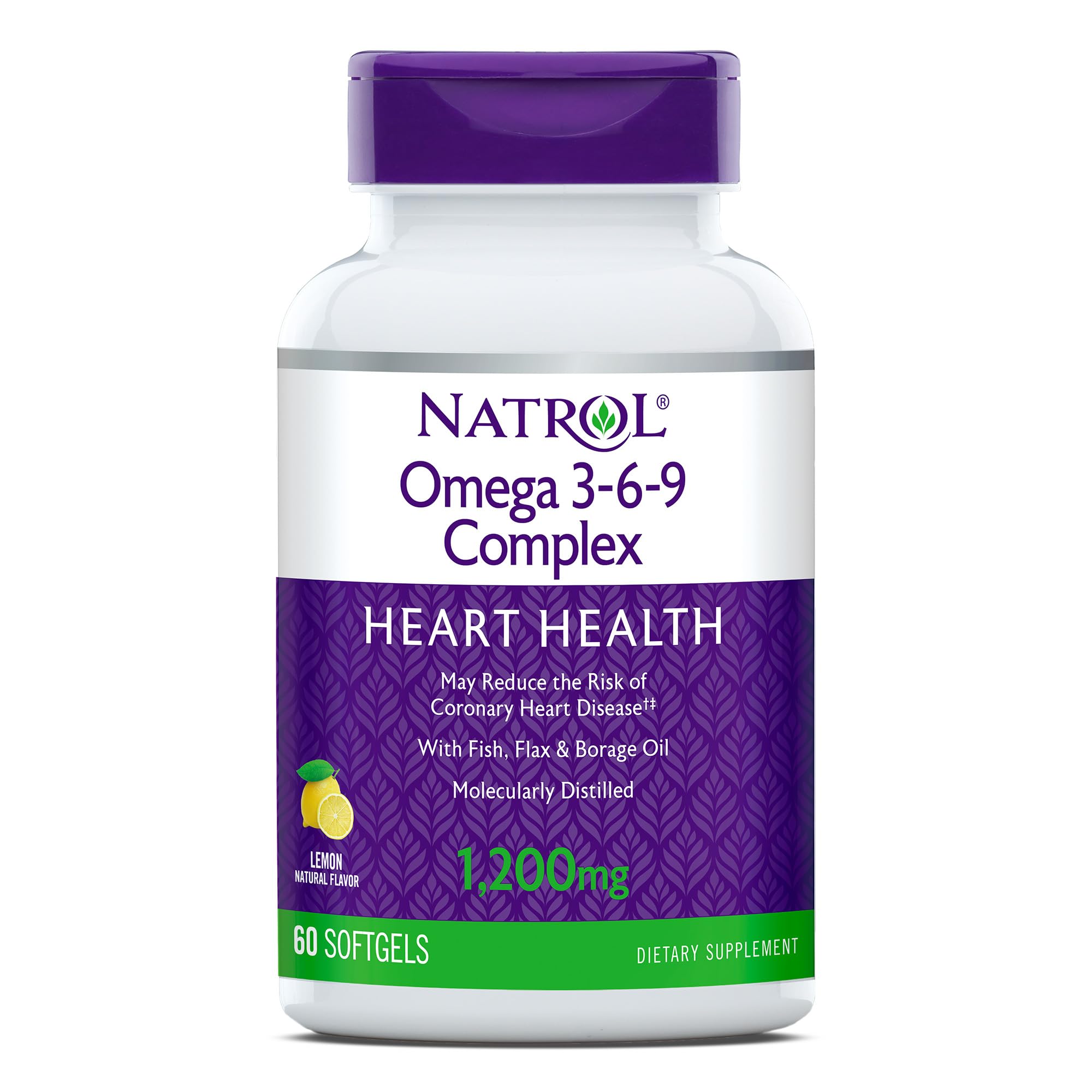 Algopix Similar Product 4 - Natrol Omega 369 Complex Softgels 60