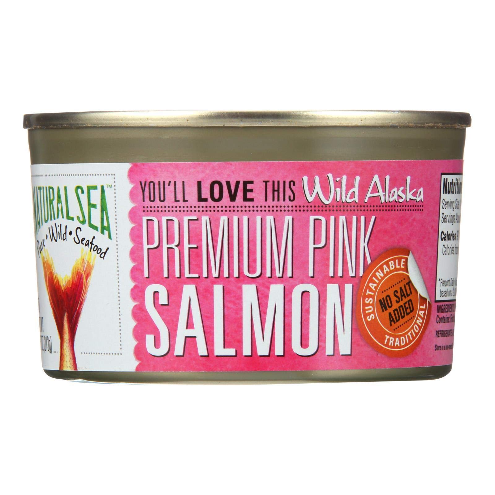 Algopix Similar Product 2 - Natural Sea Premium Alaskan Pink Salmon
