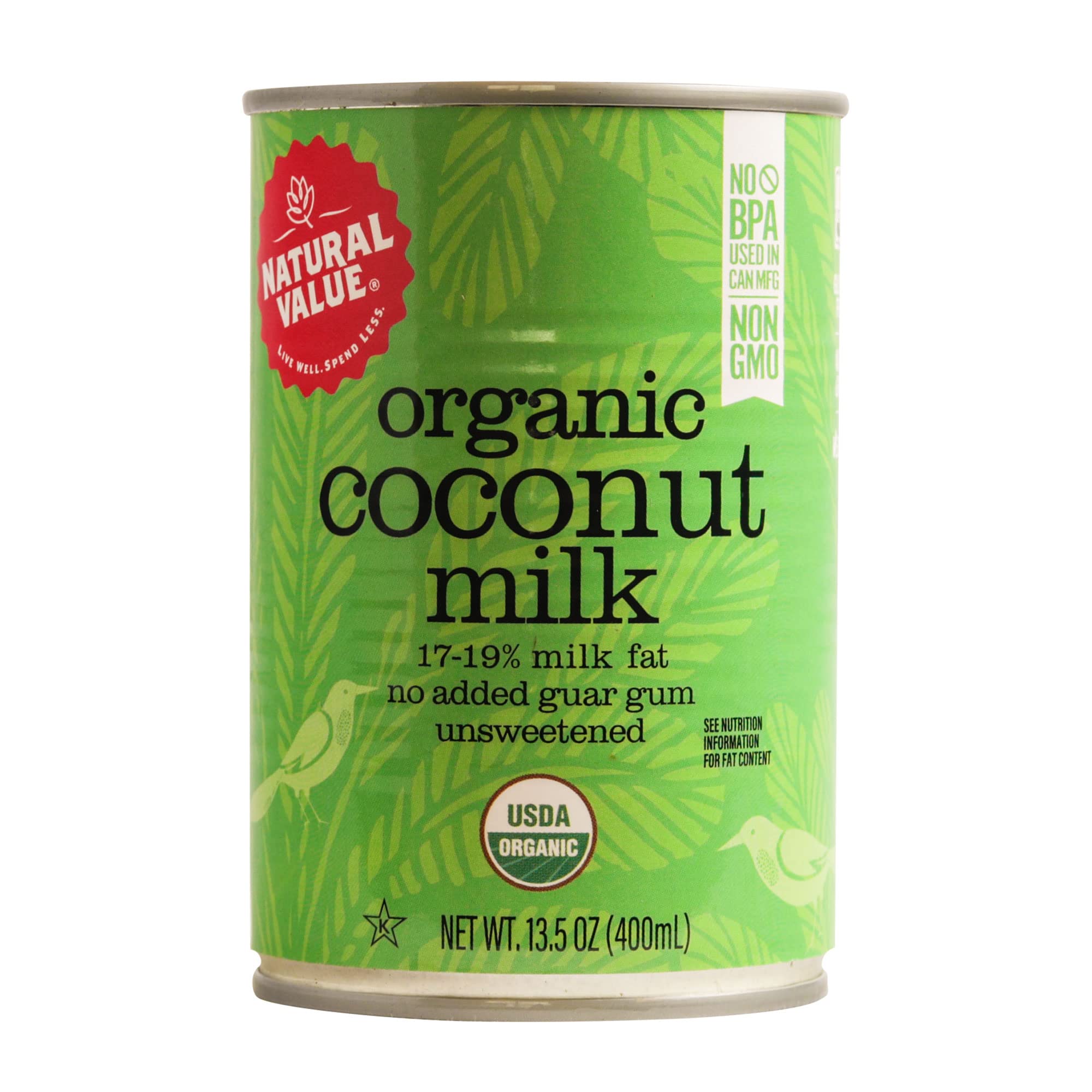 Algopix Similar Product 20 - Natural Value Organic Coconut Milk