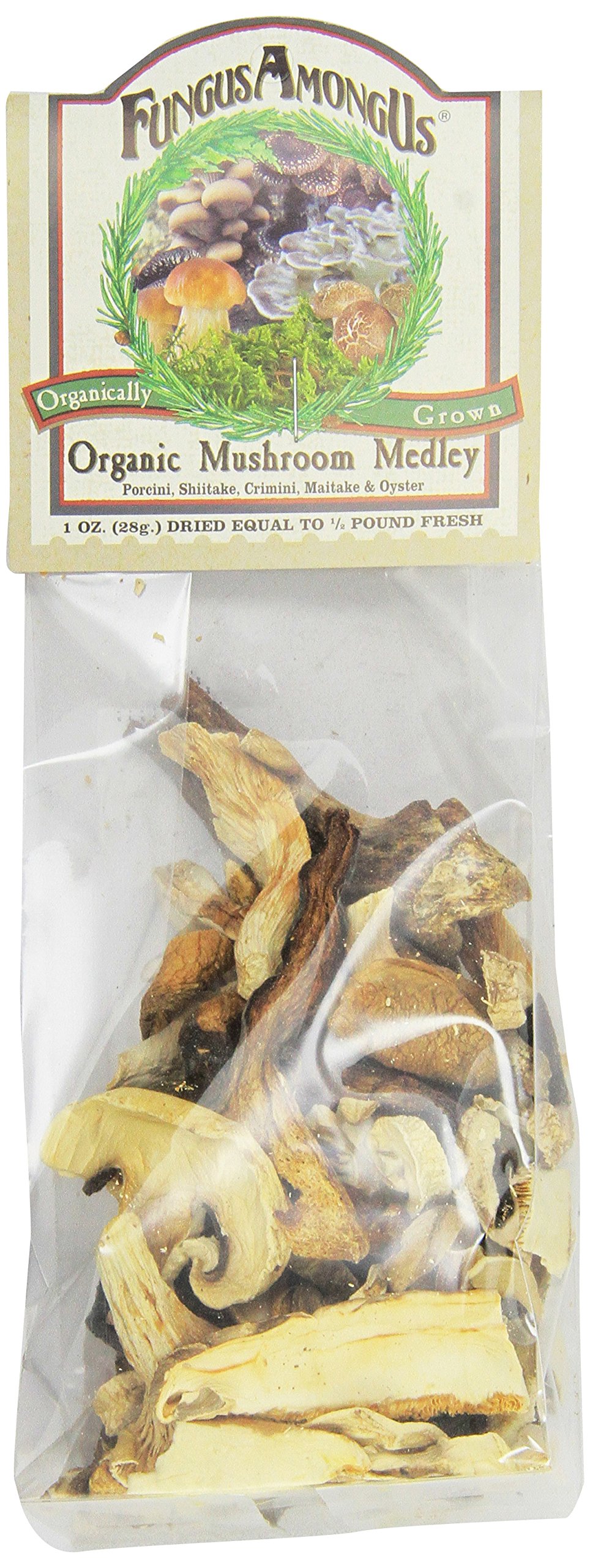 Algopix Similar Product 4 - Fungus Among Us Organic Dried Mushroom