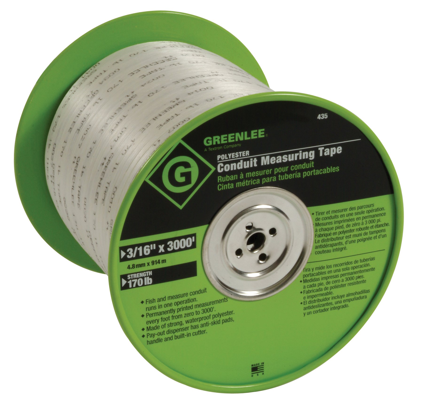 Algopix Similar Product 2 - Greenlee 435 Polyester Conduit