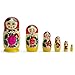 Algopix Similar Product 1 - BestPysanky Set of 6 Wooden Dolls