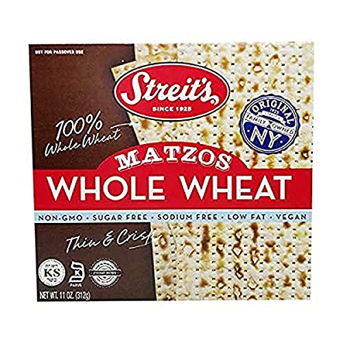 Algopix Similar Product 16 - Streit's, Whole Wheat Matzo, 11 oz