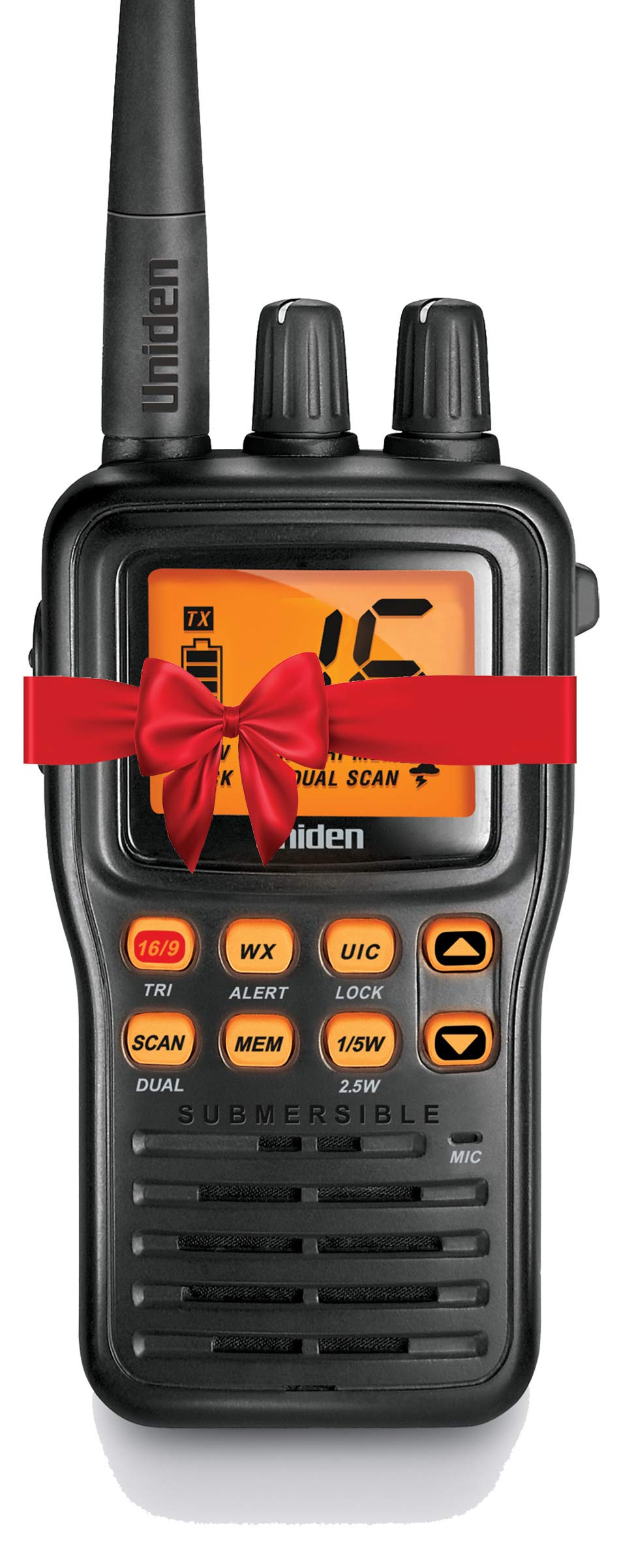 Algopix Similar Product 18 - Uniden MHS75 Waterproof Handheld 2Way