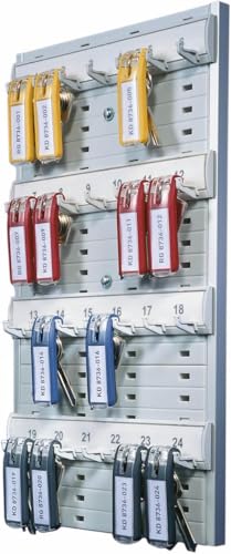 Algopix Similar Product 4 - Durable 24Tag Key Rack  Simple Wall