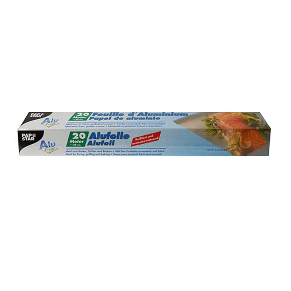 Algopix Similar Product 4 - PAPSTAR 14020 Aluminium FoilWidth 300