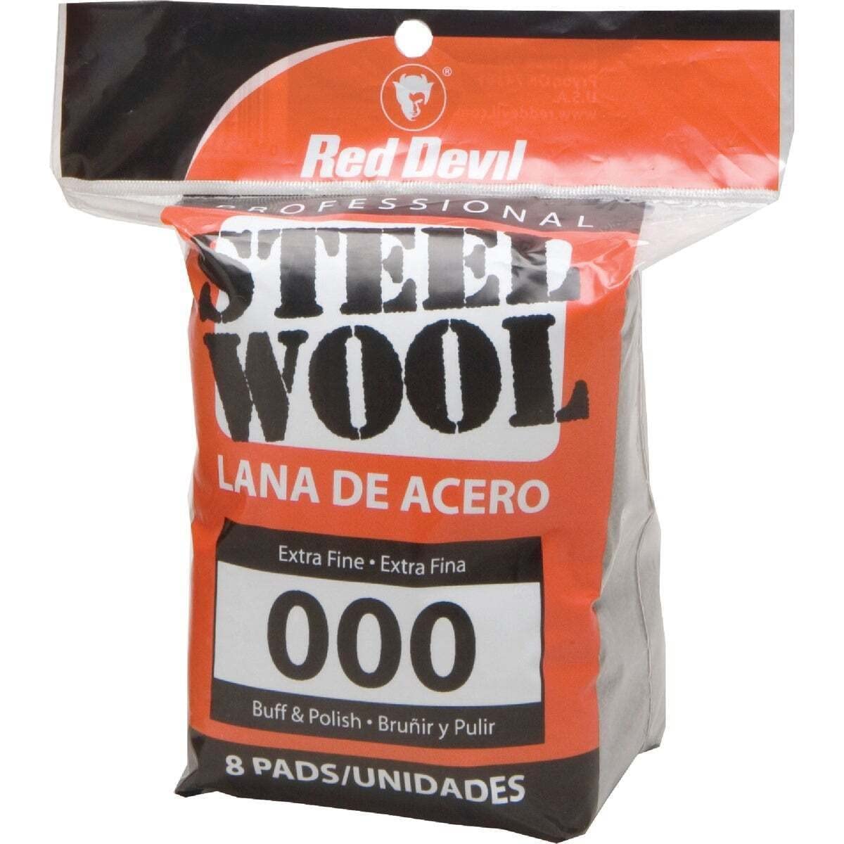 Algopix Similar Product 9 - Red Devil 0321 Steel Wool 000 Extra