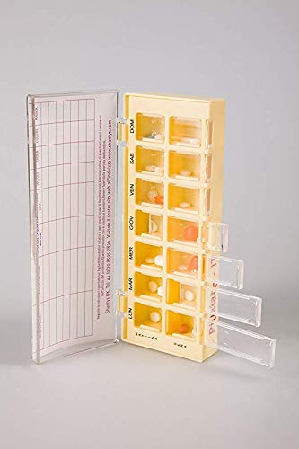Algopix Similar Product 14 - PillMate Twice Daily Weekly Pill