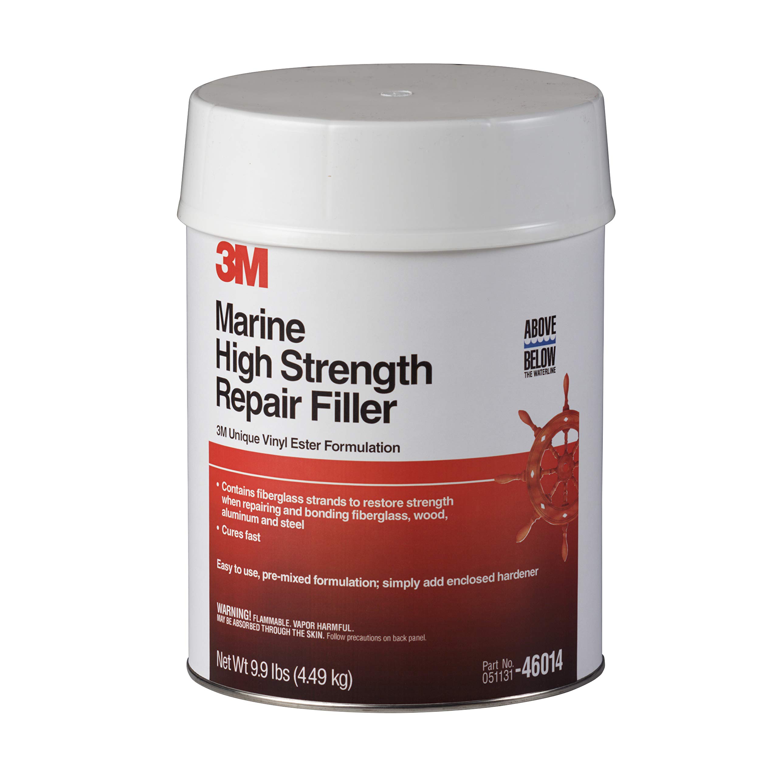 Algopix Similar Product 10 - 3M Marine High Strength Repair Filler