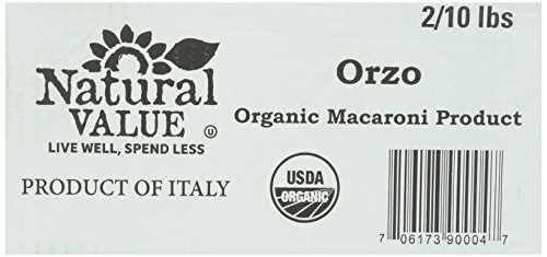 Algopix Similar Product 8 - Natural Value Organic Orzo Durum Wheat