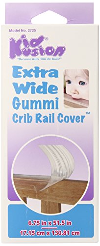 Algopix Similar Product 19 - Kidkusion Extra Wide Gummi Crib Rail