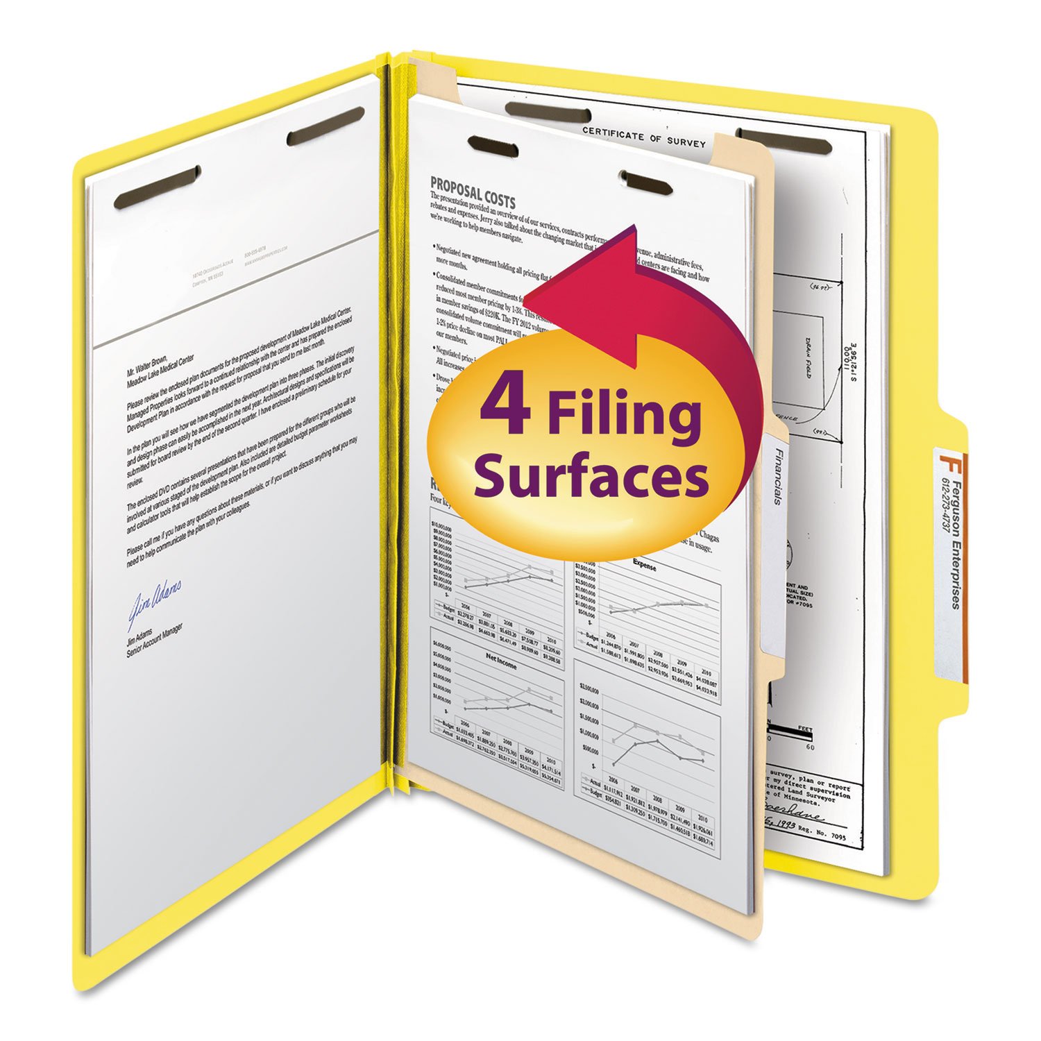 Algopix Similar Product 6 - Smead Classification File Folder 1
