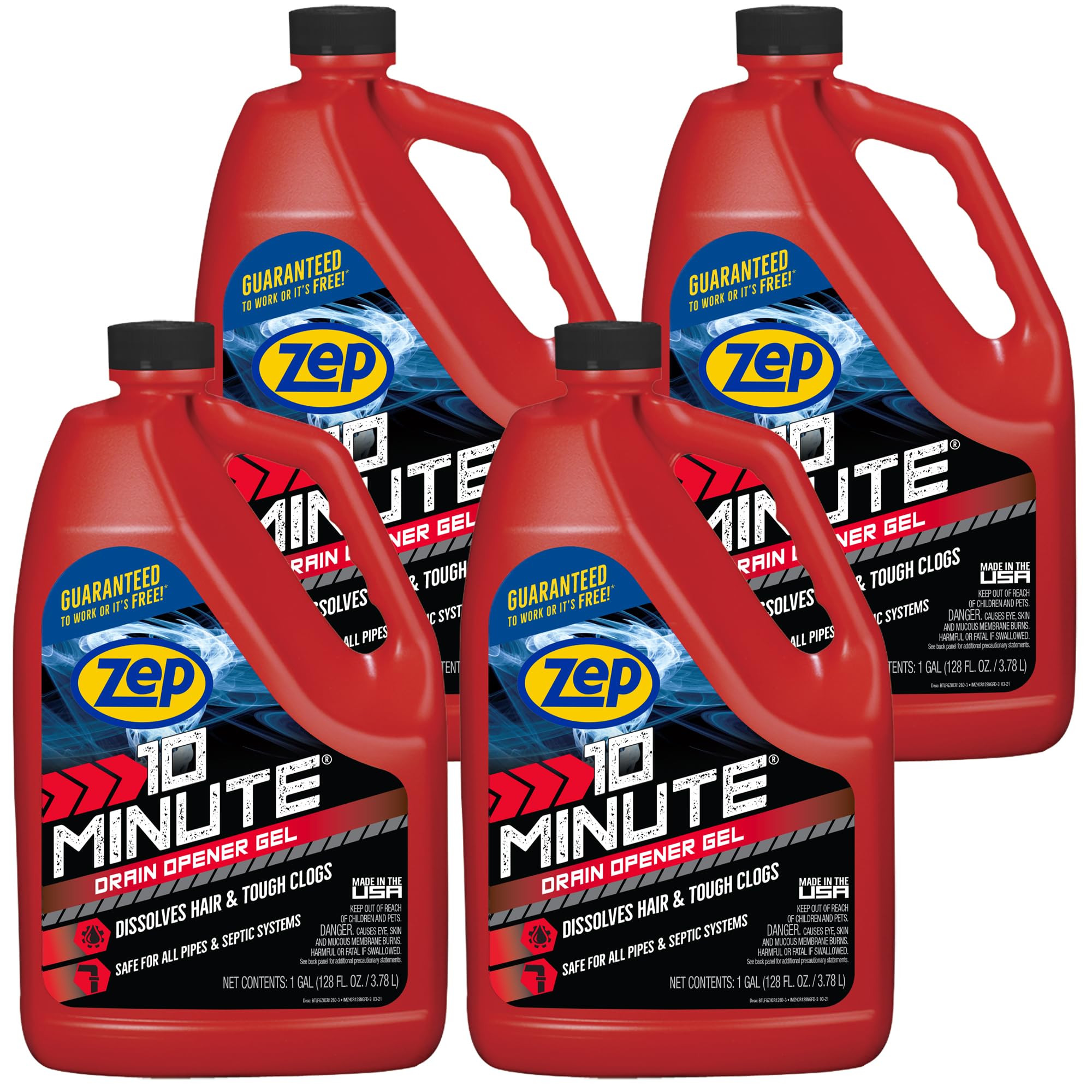 Algopix Similar Product 11 - Zep 10 Minute Drain Opener Gel 1 Gallon