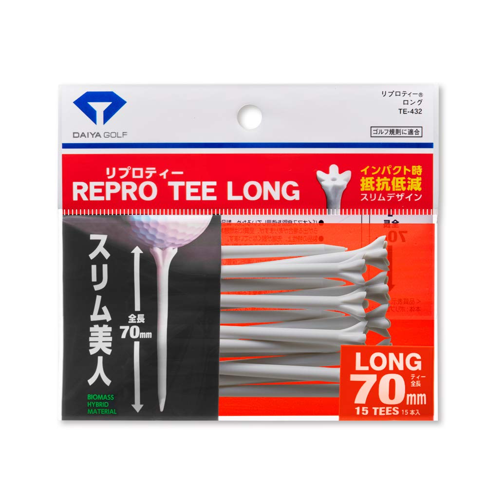 Algopix Similar Product 3 - DAIYA Golf TE-432 Repro Tee Long White