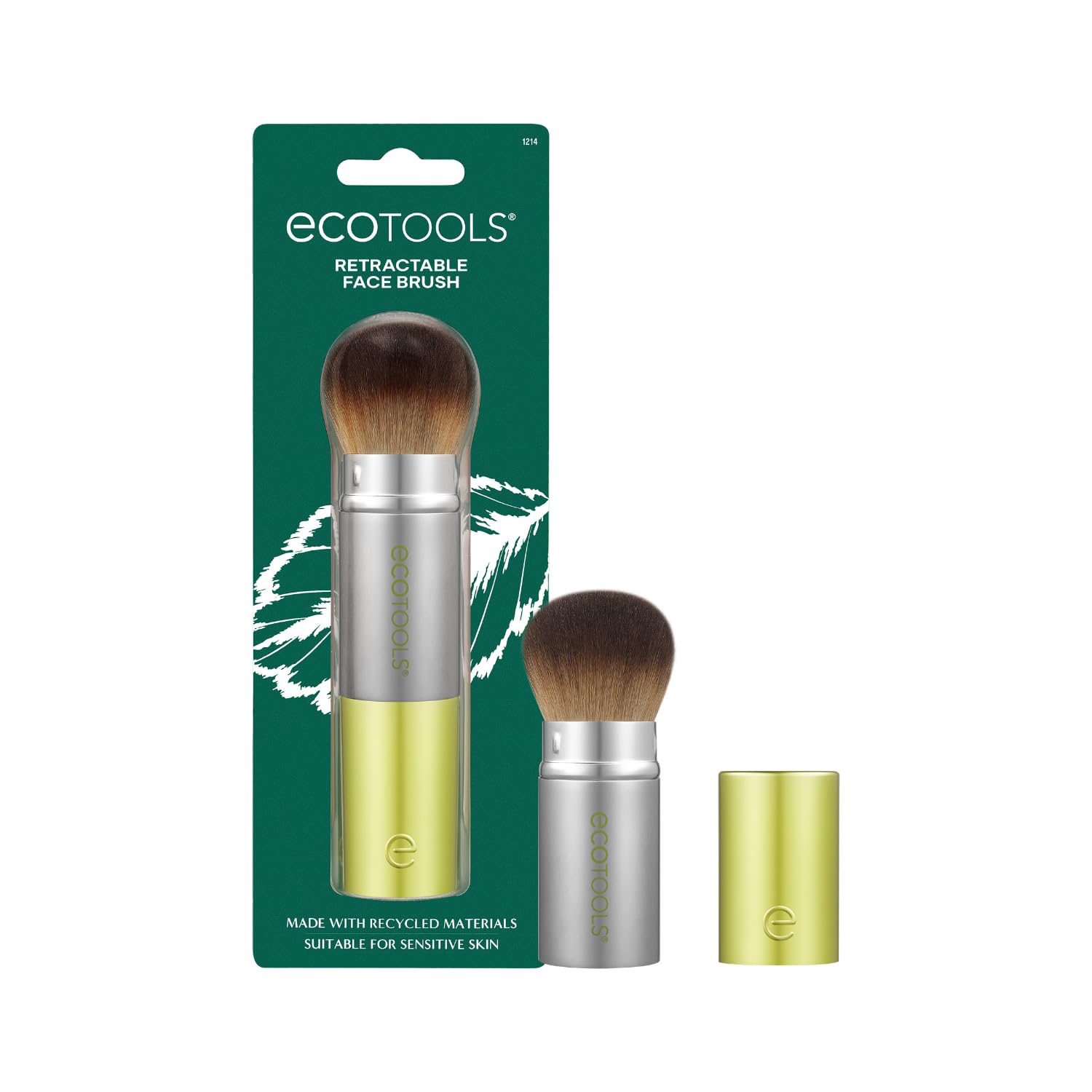 Algopix Similar Product 11 - EcoTools Retractable Face Makeup Brush
