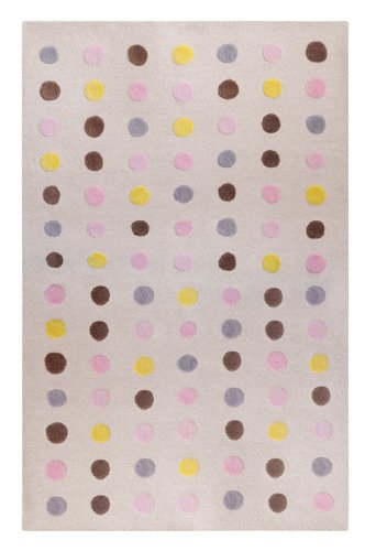 Algopix Similar Product 1 - DwellStudio Baby Dots Large Rug, Petal