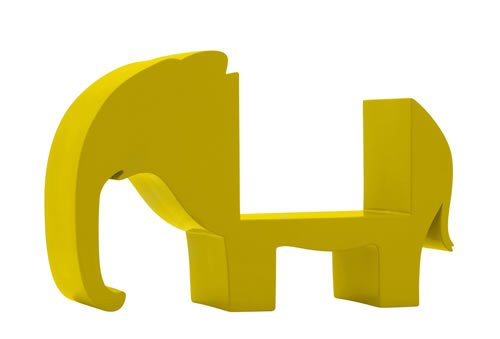 Algopix Similar Product 13 - DwellStudio Bookshelf, Lemon Yellow