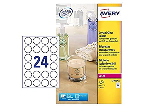 Algopix Similar Product 2 - Avery L778025 SelfAdhesive Crystal