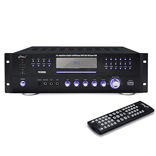 Algopix Similar Product 6 - Pyle Home 4 Channel Pre Amplifier