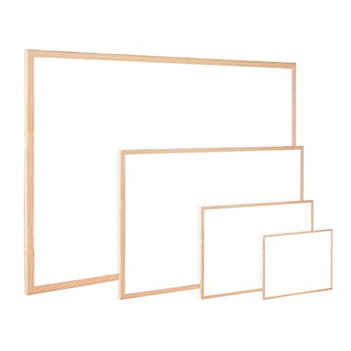 Algopix Similar Product 10 - QCONNECT WHITEBOARD WOODFRAME 90X60CM