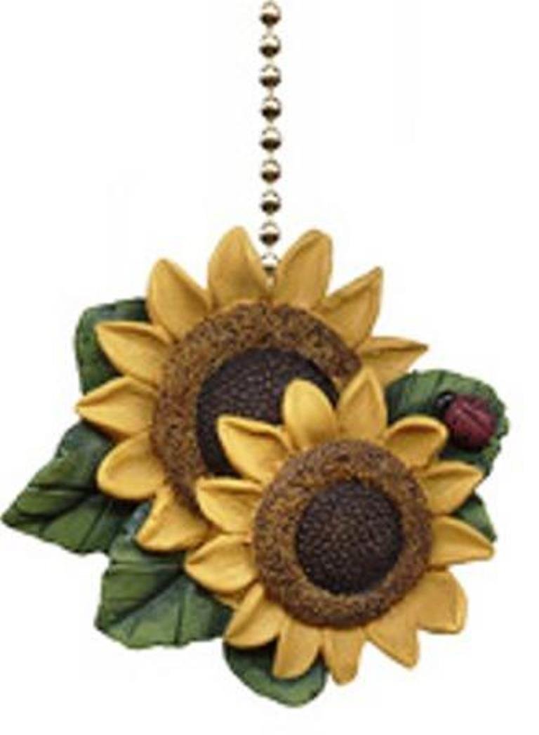 Algopix Similar Product 2 - Sunflower Ladybug Floral Kitchen