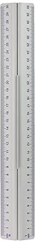 Algopix Similar Product 10 - Wedo 0525235 Ruler Made of Aluminium 30