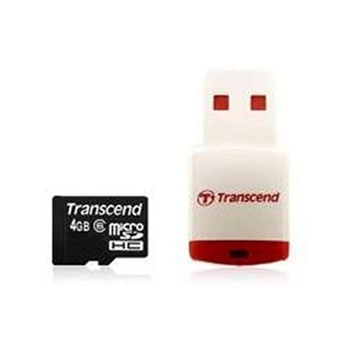 Algopix Similar Product 19 - Transcend TS4GUSDHC6P3 4 GB Class 6