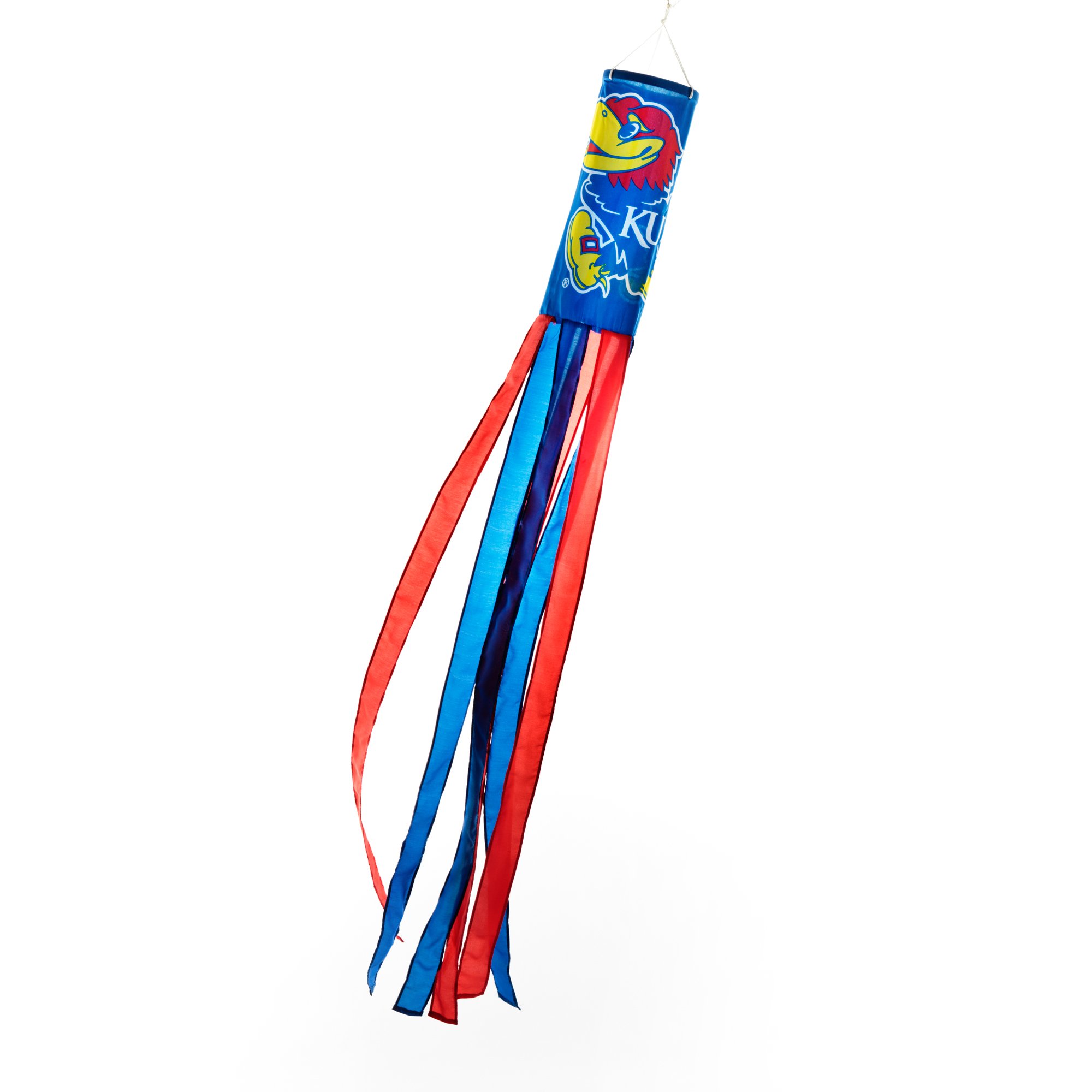 Algopix Similar Product 7 - Kansas Jayhawks KU NCAA Wind Socks Set