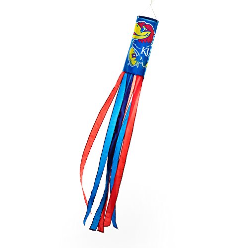 Algopix Similar Product 15 - Kansas Jayhawks KU NCAA Wind Socks Set