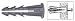 Algopix Similar Product 1 - CR LAURENCE 1329 CRL 316 Plastic