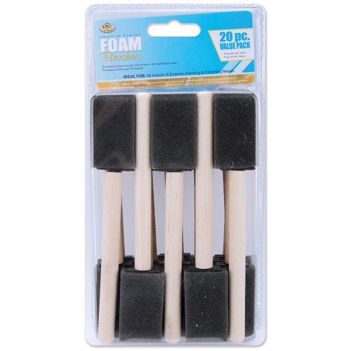Algopix Similar Product 5 - ROYAL BRUSH RFOMW Foam Brushes, 1"