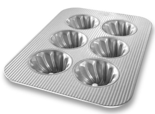 Algopix Similar Product 6 - USA Pan Bakeware Swirl Cupcake Pan 6