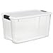 Algopix Similar Product 12 - Sterilite 4Pack Stackable Storage Bin