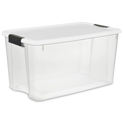 Algopix Similar Product 3 - Sterilite 4Pack Stackable Storage Bin