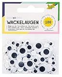Algopix Similar Product 2 - Folia 7509  Wiggle Eyes Set 100 Pcs
