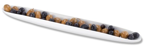 Algopix Similar Product 2 - HIC Porcelain Olive Tray, 15.75-inch