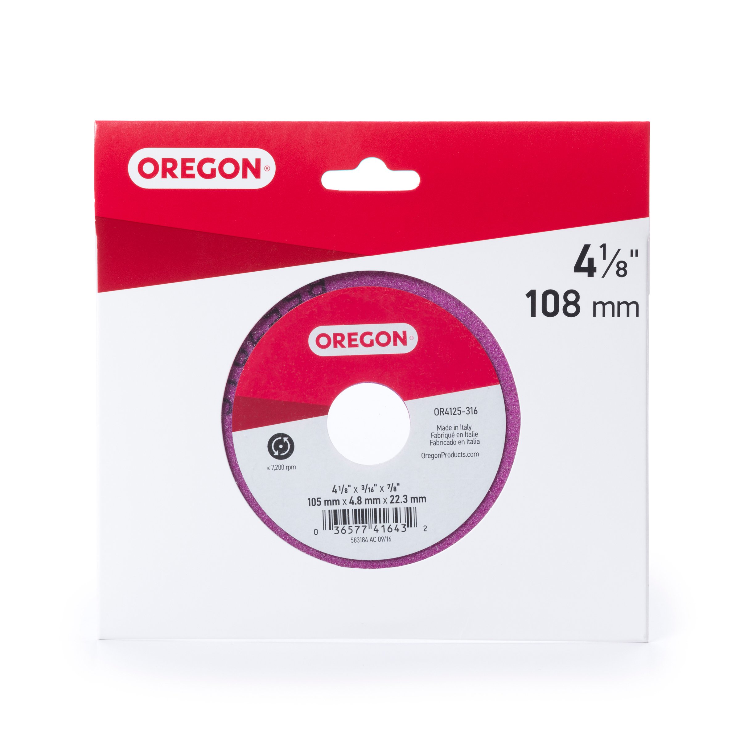 Algopix Similar Product 15 - Oregon OR4125316A Grinding Wheel 4