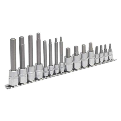 Algopix Similar Product 15 - Sealey AK6219 Hex Socket Bit Set 16pc