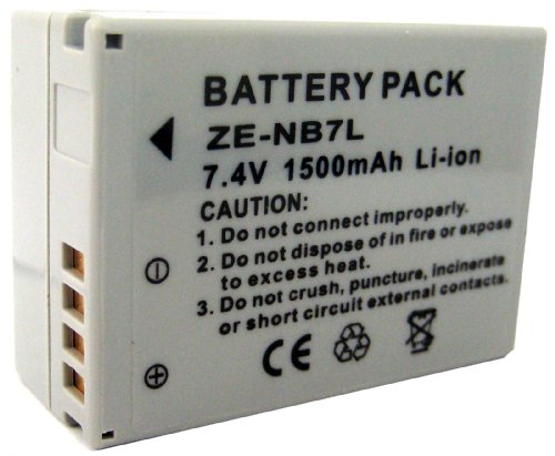 Algopix Similar Product 18 - Zeikos ZENB7L Rechargeable Lithium