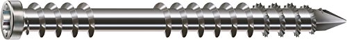 Algopix Similar Product 9 - ABC SPAXD Terrace Screws 5x60 mm A2